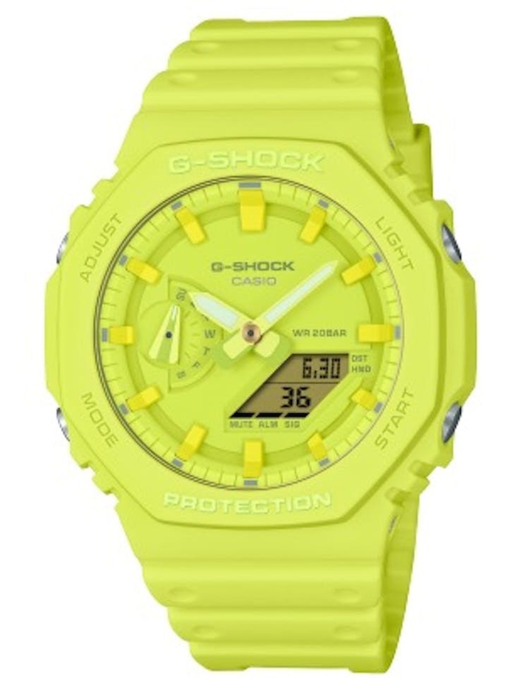 Casio G-Shock Neon Yellow Analog-Digital Watch